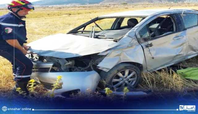وفاة شخص في إنحراف سيارة بأم البواقي