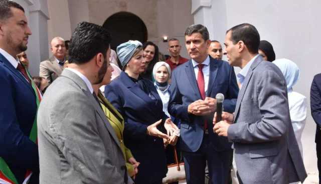 وزيرة الثقافة تُعاين أشغال ترميم فيلا حسين داي