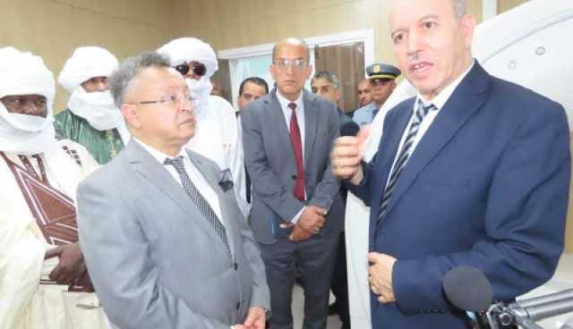 وزير الصحة يتفقد صرح طبي بتمنراست
