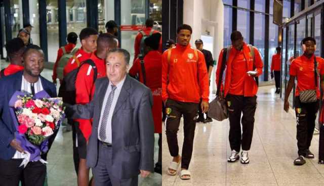 المنتخب الغيني يحل بأرض الوطن