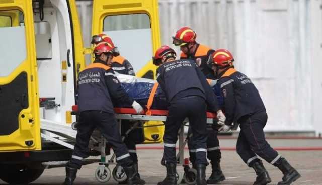 اولاد جلال: وفاة شخصين وإصابة 3 آخرين في إصطدام بين 3 شاحنات