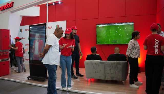 Ooredoo تُقدّم اخر عروضها وحلولها التكنولوجيّة للزوار  