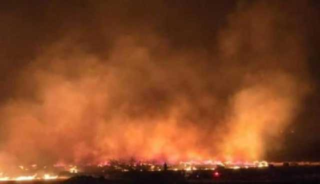 الأغواط: نشوب حريق في إحدى البساتين بمنطقة الضاية