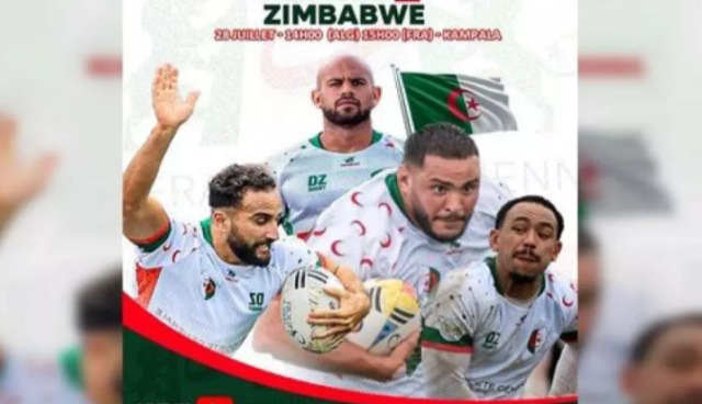 المنتخب الوطني للرغبي يتحدى منتخب زيمبابوي لنيل التاج القاري