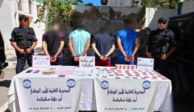 سكيكدة: الإطاحة بعصابة إجرامية وحجز كمية من الكوكايين والمهلوسات