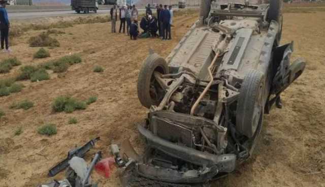 الجلفة: 3 ضحايا في حادث إنحراف سيارة بالشارف