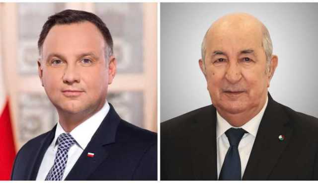 رئيس الجمهورية يتلقى التهاني من نظيره البولندي