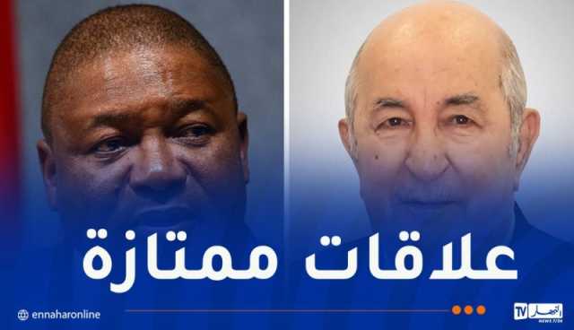 رئيس الجمهورية يتلقى التهاني من نظيره الموزمبيقي