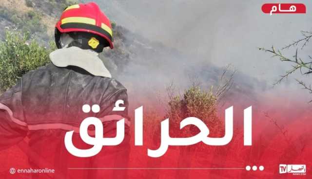 إندلاع عدة حرائق عبر الوطن اليوم