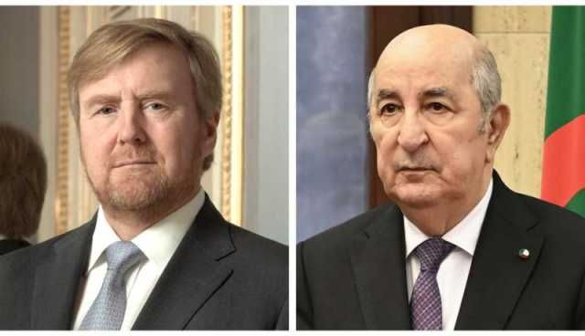 ملك هولندا يهنئ الرئيس تبون بمناسبة الذكرى الـ70 لثورة التحرير المجيدة