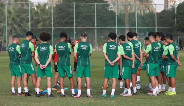 بالصور.. المنتخب الوطني لأقل من 20 سنة يواصل تحضيراته لدورة لوناف