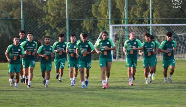 منتخب أقل من 20 سنة يواصل تحضيراته لدورة “لوناف”