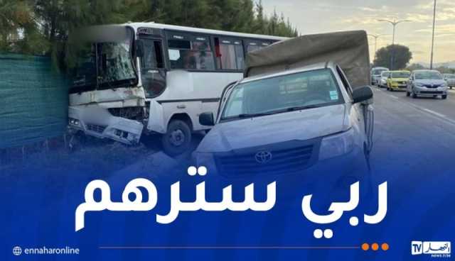 13 ضحية في حادث مرور خطير بتيزي وزو