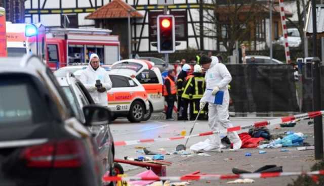 إرتفاع حصيلة حادث الدهس بألمانيا إلى 11 قتيلا وأزيد من 80 جريحا 