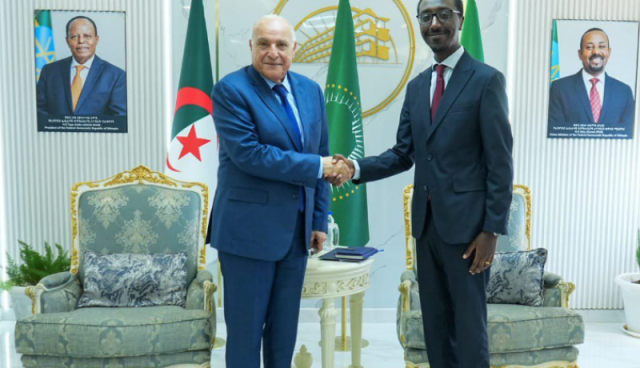 وزير الخارجية يتحادث مع نظيره الإثيوبي