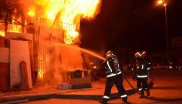 الجلفة حريق غرفة بمرقد بوسط المدينة