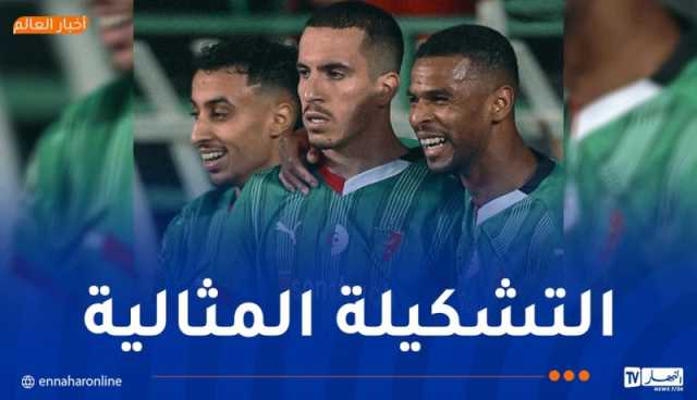 لاعب المولودية يقود تشكيلة الأسبوع في دوري الأبطال