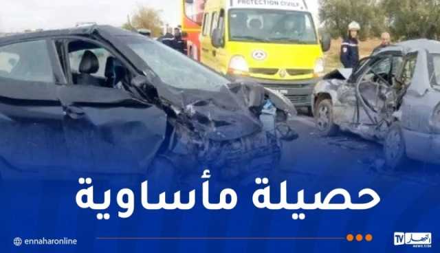 وفاة 34 شخصا في حوادث المرور خلال أسبوع!