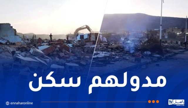 تيسمسيلت.. ترحيل 120 عائلة بأولاد بسام