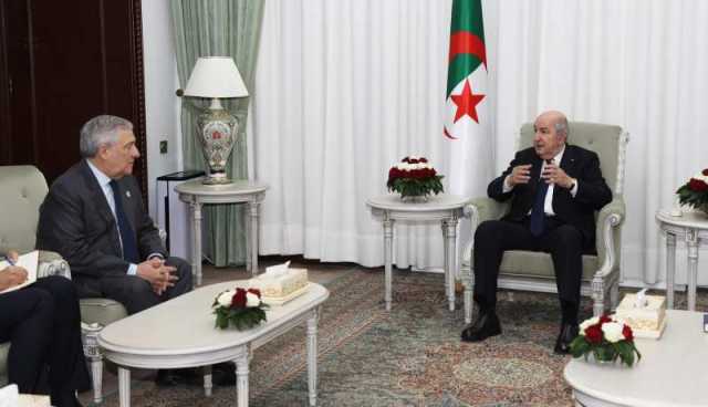 رئيس الجمهورية يستقبل نائب رئيس مجلس الوزراء ووزير الشؤون الخارجية والتعاون الدولي الإيطالي