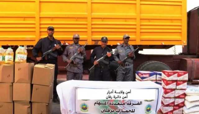 أدرار: إحباط محاولة تهريب مواد غذائية مدعمة ومواد طاقوية