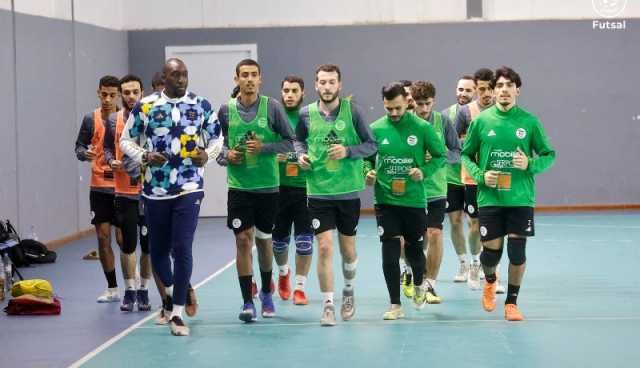 اختتام تربص المنتخب الوطني لكرة القدم داخل الصالة