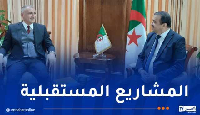 وزير الطاقة يستقبل وفداً من الشركة الإيطالية إيني