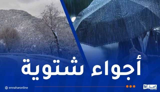 برودة شديدة.. ثلوج وأمطار غزيرة بداية من الغد