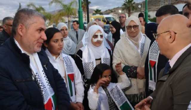 زيارة تضامنية لوزير المجاهدين لجرحى غزة ببرج بوعريريج