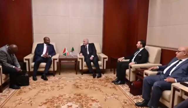 عطاف يتباحث مع نظيره البوروندي بأديس أبابا