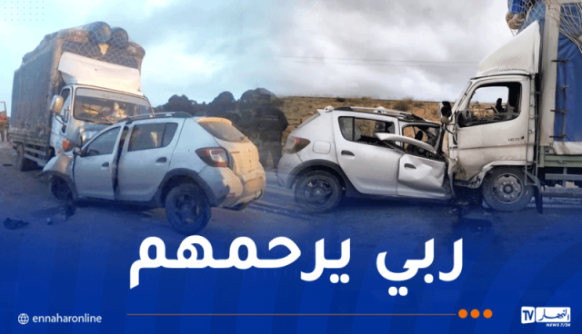 سيدي بلعباس.. قتيلان وجريح في اصطدام بين سيارة وشاحنة