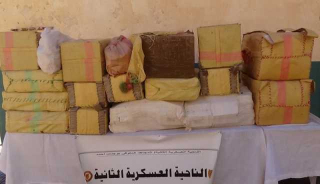 إحباط محاولات إدخال أزيد من 6 قناطير كيف معالج عبر الحدود مع المغرب