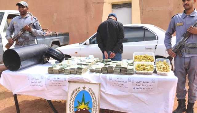 حجز 2.3 كلغ من الذهب وأكثر من 5 ملايير سنتيم مخبأة داخل قارورة سيرغاز بسيارة مهرب