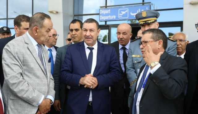 وزير النقل يعاين المرافق والتجهيزات المخصصة لإستقبال الحجاج بمطار هواري بومدين 