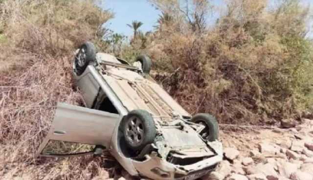 الأغواط.. 5 جرحى في انحراف وانقلاب سيارة