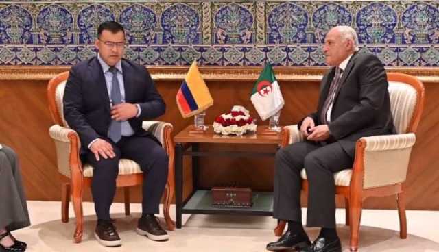 عطاف يستقبل رئيس غرفة النواب الكولومبية راوول سلامانكا توريس