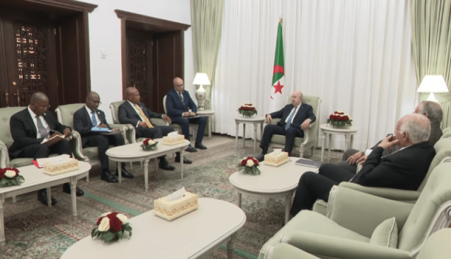رئيس الجمهورية يستقبل وزير خارجية غانا