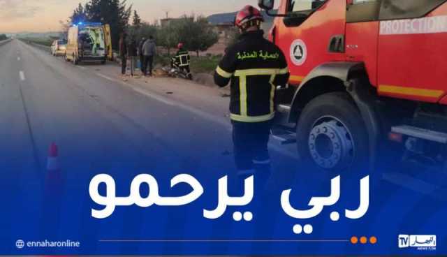 وفاة شخص إثر إصطدام سيارة ودراجة نارية بسطيف