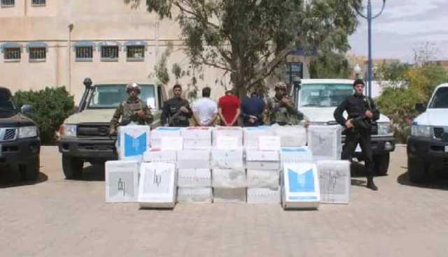 الوادي: الإطاحة بشبكة تهريب وحجز 27 ألف وحدة سجائر