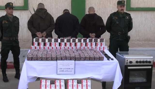 درك الوادي يوقف 7 أشخاص ويحجز 72 ألف قرص مهلوس