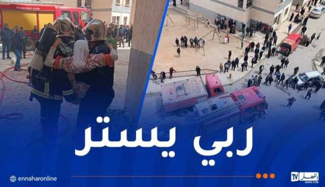 إصابة 15 شخصا في حريق عدادات كهربائية بولاية سيدي بلعباس