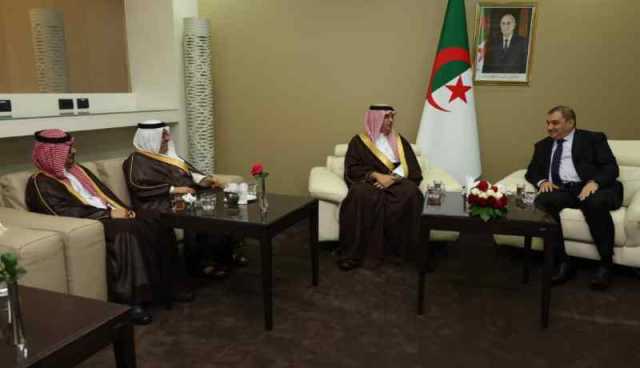 وزير العدل يلتقي مع رئيس جامعة نايف العربية للعلوم الأمنية