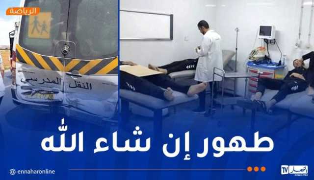 بالصور.. وفد مولودية سعيدة لكرة السلة يتعرّض لحادث مرور خطير