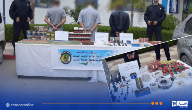 BRI الشلف تفكّك شبكة إجرامية مختصة في صناعة وبيع خراطيش الصيد بطريقة غير قانونية