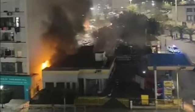 نفطال تصدر بيانا حول الحريق داخل محطة الوقود بساحة أول ماي بالعاصمة