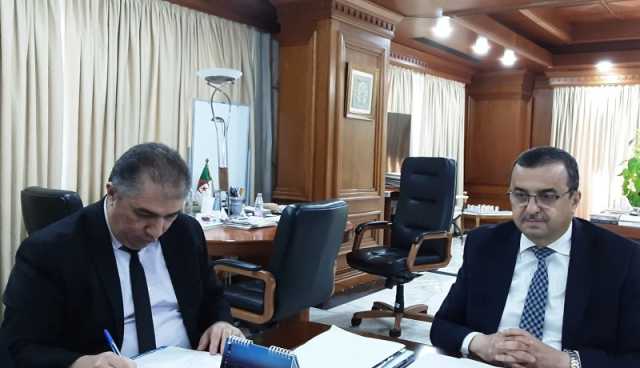 عرقاب يتحادث هاتفيا مع وزير الصناعة والتكنولوجيا التُركي حول التعاون الطاقوي