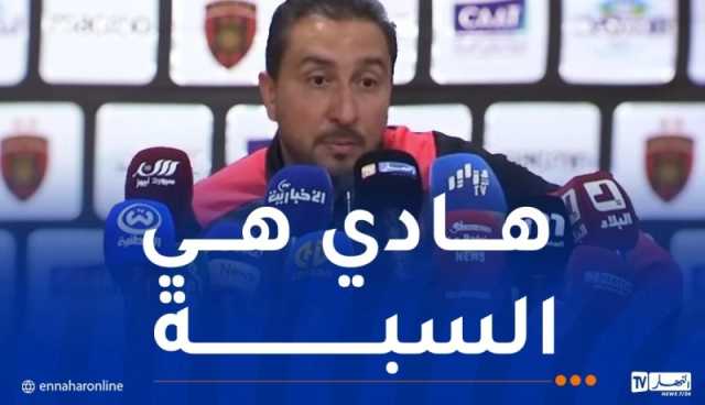 بن خليفة: “هزيمتنا أمام أولمبي الشلف سببها الغيابات”