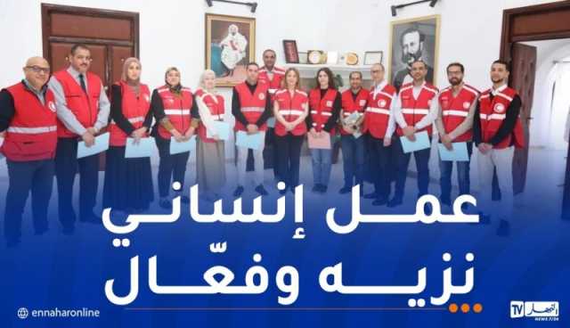 الهلال الأحمر الجزائري الأول في منطقة الشرق الأوسط وشمال أفريقيا