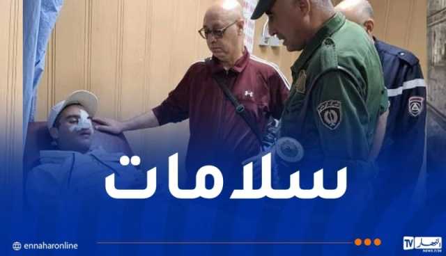 بالصور.. والي بشار يزور ضحايا حادث المرور  
