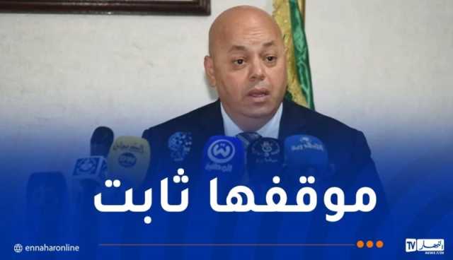 ربيقة: الجزائر تعتبر القضية الفلسطينية قضيتها المركزية